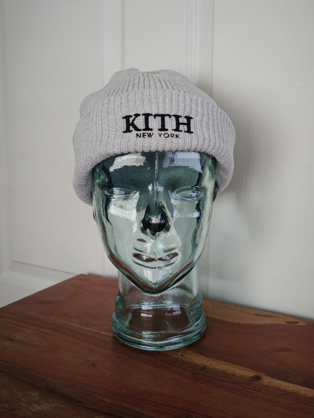 Kith Serif Mia Ribbed Knit Beanie